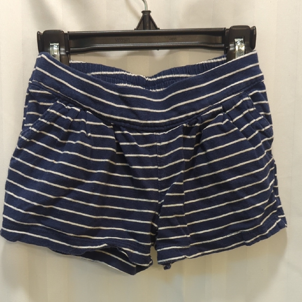Carter's Blue and White Striped Shorts